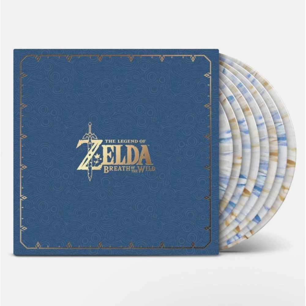 Legend of Zelda: Breath of the Wild Limited Deluxe Vinyl Soundtrack 8xLP Box Set